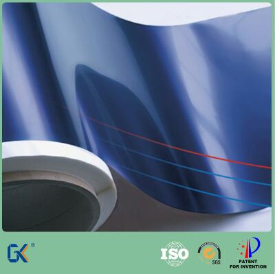 Blue titanium aluminum solar coating