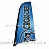 Roadside Swooper Feather Flags Banner For Advertising / Trade Show