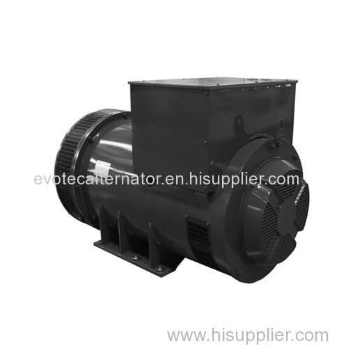 Low rpm alternator coupled with electric diesel generator