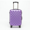 Fashion Diamond Style Colorful ABS Travel Luggage For Sell