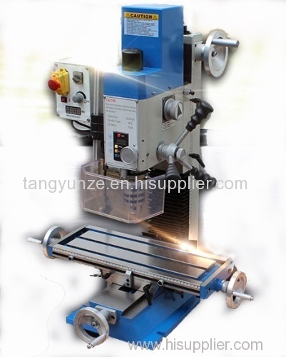 Drilling and milling machine