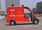 Pure Electric Power 2 Person Electric Fire Truck High Efficiency For Fire Fighting