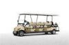6+2 Seater Pure Electric 8 Person Golf Cart 4KW AC Motor With LED Lights / Horn