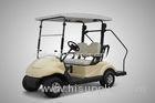 Pure Electric 2 Seater Electrical Golf Carts 4 Wheel With Solar Panel Roof 300w