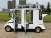 3.0KW DC Motor Electric Police Patrol Car 4 Passenger With Closed Door