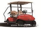 48V 3KW 2 Seater Golf Carts For Two Person Golf Courses In Coral Red Colour