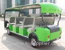 Popular 4.0KW 11 Seater Electric Tour Buswith DC Motor With CE Green Color