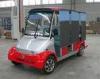 Dongfeng Red Color Electric 6 Passenger Electric Car With DC Motor Eco Friendly