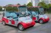 Comfortable 6 Seater Electric Car Sightseeing Bus With Fibreglass Bodywork