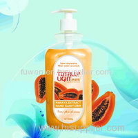 Papaya scented High foam hand sanitizer