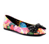 colorful printed pull on women fashion ladies shoe