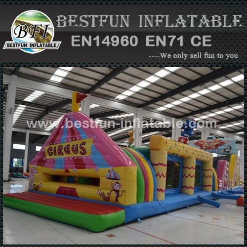 Commerical Inflatable Circus Obstacle Challenge