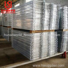 Galvanized Scaffolding Metal Plank With Hook