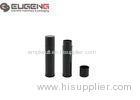 Cool Lip Balm Containers Injection / Black Lip Balm Tubes With Plastic Inner