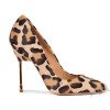fashion leopard stiletto high heel lady shoes