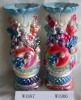 Ceramic Plated Vases .