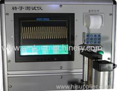 Compressor rotor testing machine