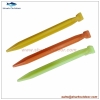 9&quot; plastic tent peg tent stake for outdoor camping