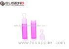 PP Pink Empty Lip Balm Tubes / Lip Balm Tube Containers 83 mm Height
