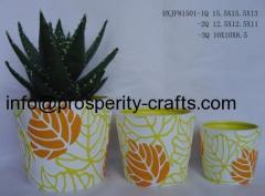 Ceramic Flower pot .