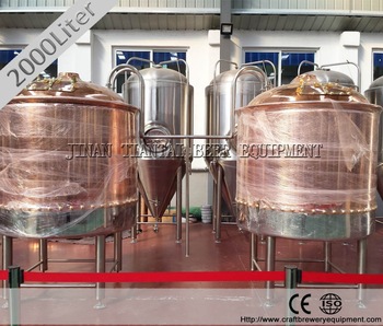 10BBL craft stainless steel steam brewing systems for sale