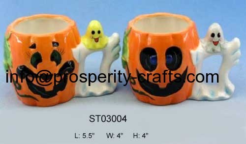 Ceramic / Dolomite Halloween Mug
