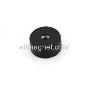 Rubber coated holding magnet neodymium