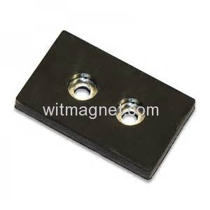 China high quality magnet manufacturer Customized dimensions for NdFeB Magnet holding assembly rubber coated