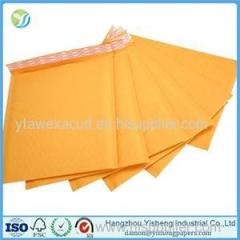 Self-seal Yellow Kraft Bubble Mailers Envelopes