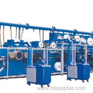 Full Automatic High Speed Frequency Sanitary Pad Machine