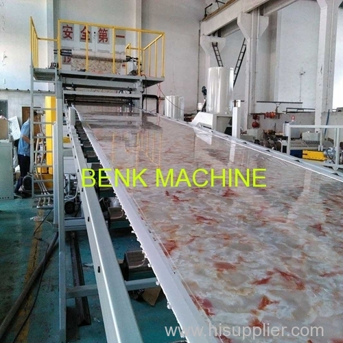 1220mm PVC Marble Sheet Extrusion Line