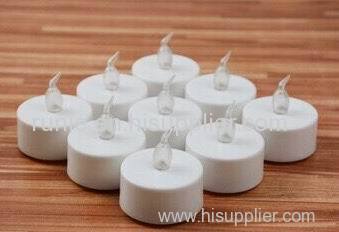 plastic led tealight candle