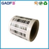 custom die cut label stickers self adhesive label roll barcode printing sticker label