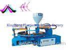 PVC Flip Flop Strap / Shoe Injection Molding Machine Low Noise Single Color