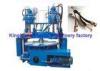 Double Colors Vertical Injection Moulding Machine For PVC / TPR Upper / Strap