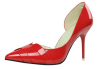 Ladies pointy toe high heel dress shoes