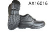 AX16016 split emboss leather safety boots