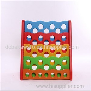 Animal Design Kindergarten Kids Plastic Comic Book Display Shelf