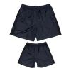 YJ-3012 Mens Black Lightweight Summer Nylon Taslon Shorts