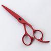 Red Color 6 Inch Hairdressing Scissors For Cutting Hair Tools