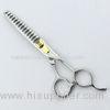 Professional Double Thinning Shears / Hair Cutting Thinning Scissors To Thin Hair