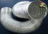 Hydroponics Aluminium Foil Fire Rated Flexible Duct 5 Inch Small Bending Radius