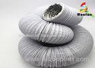 Expandable Round Flexible Duct PVC Aluminum For Air Conditioning System