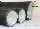 Commercial 12 Round HVAC Duct Aluminum PVC Lightweight Single Layer