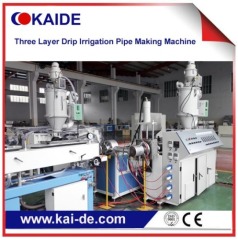 3 Layer drip irrigation pipe making machine/ triple layer pipe die head mould