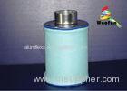 Steel Industrial Carbon Filter Air Purifier Odor Removal With Aluminum Flange