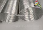 Fire Resistant Aluminum Flexible Duct Pipe Clean Surface For HVAC System