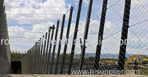 stainless steel suspension bridge railing mesh