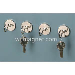 Strong Neodymium Pot Magnet holding magnetic hooks