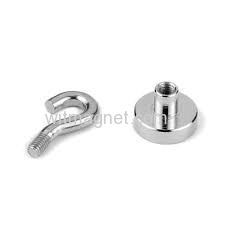 Sintered ndfeb magnet pot shape magnetic assembly